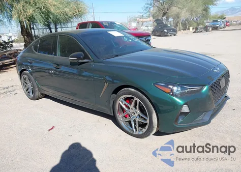 2021 Genesis G70 3.3T Awd из США, поврежденный, VIN KMTG34LE7MU074150